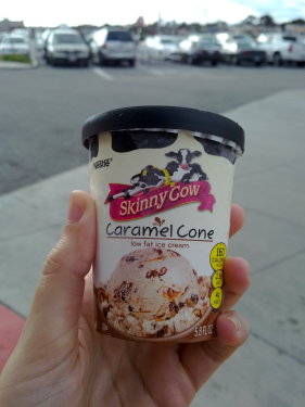 Skinny Cow Caramel Cone