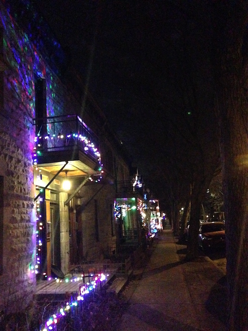 Christmas lights montreal